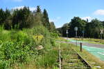 10km/h Ein Relikt aus vergangener Zeit. Hier an der Draisinenstrecke zwischen Kalterherberg und Sourbrodt.

Kalterherberg 15.09.2024