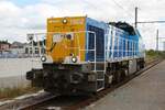 B-INFBL 7802 (92 88 0077 102-6) am 27.Juli 2026 im Gare de Oudenaarde.