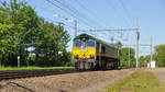 Die 266 031 von Railtraxx fuhr am 06/05/2018 solo durch Bassenge Richtung Hasselt.