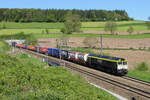 Belgien 
Lok 266 024 von Railtraxx zieht einem Containerzug in Hindel 
30/4/2026