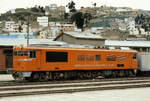 Diesellok DE 1018 der Empresa Nacional de Ferrocarriles - Bolivia im damals noch existierenden Bahnhof in La Paz.