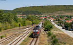 07 126 mit dem R 28205 (Dobritsch - Warna) im Bf Suvorovo 29.8.23