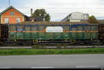 BG-RTIW -  Güterwagen vom Typ Eaos 33 85 536 5 406-5 in Aarberg am 04.10.2025