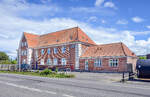 Das ehemalige Bahnhofsgeb�ude in L�kken.