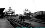 DSB - Korsoer Faerhafen - In 1954 war der Verkehr auf dem Grossen Belt (Store Baelt) nocht nicht so stark.