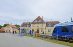 Der Bahnhof Skagen ist der Endbahnhof der Skagensbahn zwischen Skagen und Frederikshavn und ist der n�rdlichste Bahnhof in D�nemark.