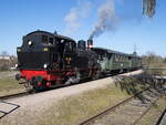 AG Geesthachter Eisenbahn mit Dampflok Q350 am 04.