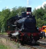 Karoline, Frontansicht der Dampflok Nr.