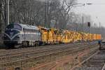 MY1147 mit Strabag Bauzug in Ratingen-Lintorf am 14.03.2012