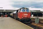 MZ 1442 mit  Nordpilen 330 nach Hamburg in Frederica am 13. Juni 1984. 