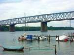 Ende juni war ich wieder an meiner Lieblingsbrcke, der alten Kleinbeltsbrcke.