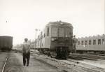 DSB - Triebwagen MO 1853 - Aalborg - September 1961 - Foto : J.J.