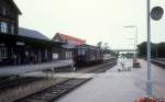 DSB Mo 1879 Bahnhof Ringkøbing am 10.