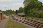 DSB MR 4252, Struer-Vejle, bei der Ausfahrt aus Give. Mai 2008