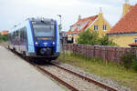 NJ 613 ist ein moderner Alstom Coradia LINT 41-Triebzug der �Nordjyske Jernbaner�.
