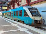LINT41 AR 1001 B steht mit einem Regionalzug nach Skjern in Aarhus H, 03.10.2026.