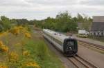 DSB IC3 5011, Thisted-Kopenhagen, in Brande. Mai 2008