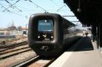 DSB IR4 2114 vor IC924 (Sonderborg-Kopenhagen) am 20.4.2008 in Odense.