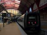 DSB IC 3 2015 steht abfahrbereit in Kopenhagen.