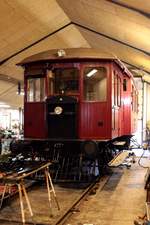 Der HOJ M2 in der Werkstatt der VBV in Bryrup.