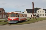 Ym 15  Fjorden  der Lemviger Bjergbanen auf Bahnhof Lemvig am 2-8-2015.