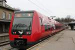 Ein S-Bahnzug am Bahnhof Klampenborg der: 15-01-12 