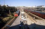 Kbenhavn / Kopenhagen: DSB S-Bahnlinie H S-Bf Dybblsbro am 23.