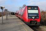 København / Kopenhagen DSB S-Bahnlinie C (SA 8104) S-Bf Islev am 14.