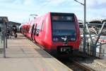 København / Kopenhagen DSB S-Bahnlinie C (SA 8179) S-Bf Vanløse am 15. März 2014.