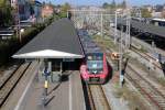 DSB S-Bahn Kopenhagen: Linie F (LHB/Siemens-SH 4726) Bahnhof Hellerup am 28.