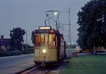 Århus / Aarhus Århus Sporveje SL 1 (Tw 18) Dalgas Avenue (Endst.) am 27. Juli 1968. - Scan von einem Farbnegativ. Film: Kodak Kodacolor X Film.