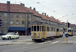 København / Kopenhagen Københavns Sporveje SL 10 (Tw 600 + Bw 15xx) København NV, Bispebjerg, Tagensvej / Frederiksborgvej / Bispebjerg Torv im Juli 1968.