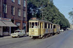 København / Kopenhagen Københavns Sporveje SL 16 (Tw 603 + Bw 15xx) København Vesterbro, Ny Carlsberg Vej / Vester Fælledvej im August 1968.