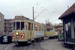 København / Kopenhagen Københavns Sporveje SL 2 (Tw 519 + Bw 15xx) København S, Sundbyvester Plads am 11.