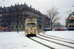 København / Kopenhagen Københavns Sporveje SL 6 (DÜWAG/Kiepe-GT6 807) København Ø, Østerbro, Vibenhus Runddel am 9.