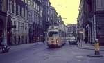 Kbenhavn / Kopenhagen KS SL 6 (Dwag-GT6 873) Store Kongensgade / Frederiksgade im Mrz 1969.