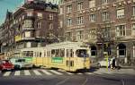 Kbenhavn / Kopenhagen KS SL 16 (Dwag-GT6 882) Vester Voldgade / Rdhusplads (: Rathausplatz) im November 1968.