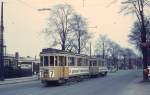 Kbenhavn / Kopenhagen KS SL 7 (Tw 532) Frederikssundsvej / Sonnerupvej am 14. Mrz 1970.