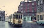 Kbenhavn / Kopenhagen KS SL 16 (Tw 567) Frederiksborgvej / Rentemestervej am 5. April 1970.