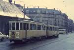 Kbenhavn / Kopenhagen KS SL 16 (Tw 567) Enghavevej / Enghave Plads am 5. April 1970.