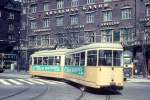 Kbenhavn / Kopenhagen KS SL 16 (Dwag-GT6 900) Vester Voldgade / Rdhusplads (: Rathausplatz) am 24. April 1970.