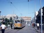 Alexandria SL 10 (Dwag-GT6 809, ex-Kopenhagener Strassenbahnen 809) am 13. Juni 1974.