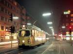 København / Kopenhagen KS SL 2 (DÜWAG-GT6 838) Christianshavns Torv im Oktober 1969.