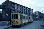 København / Kopenhagen KS SL 5 (Tw 575) Frederikssundsvej / Borups Allé im März 1970.