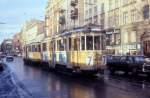 København / Kopenhagen KS SL 7 (Tw 590) Nørrebrogade / Sjællandsgade im Februar 1970.