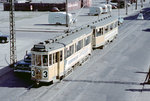 København / Kopenhagen Københavns Sporveje SL 3 (Tw 575 + Bw 15xx) Kongens Enghave, Enghavevej im April 1968.