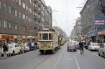 København / Kopenhagen Københavns Sporveje: Kavalkade von Straßenbahnfahrzeugen anlässlich der Einstellung der SL 2.