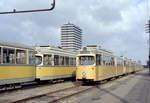København / Kopenhagen Københavns Sporveje: Die DÜWAG-GT6 801 - 840 und 842 - 851 wurden Ende 1969 der Straßenbahn Alexandria in Ägypten übereignet - obschon die
