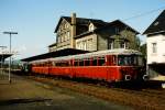 515 001-6 mit 515 539-5 bei der Sonderfahrt  Abschied vom ETA in Rheinhessen  der DGEG am 24. September 1988 in Monsheim (Pfalz).