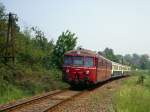 515 616 mit 815 und 515 604 am 31.05.1991 bei Padscheid (Opladen - Hilgen)